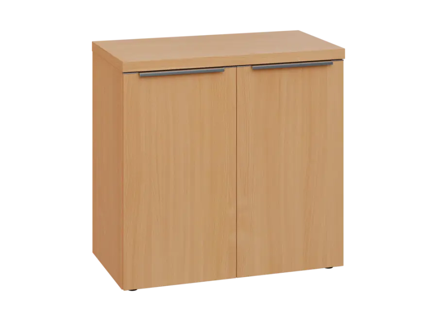 SIN 2 - 8D kancelářská skříň, 2-dveřová, 770x800x400, buk royal